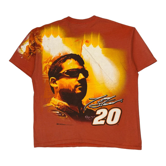 Sprint Cup Series Chase Authentics Nascar Aop T-Shirt - XL Orange Cotton