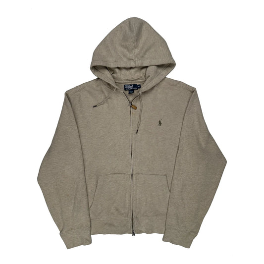 Polo By Ralph Lauren Hoodie - XL Beige Cotton