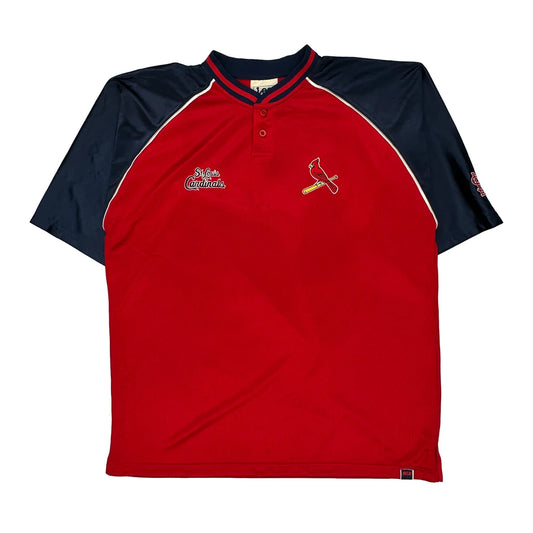 Vintage St. Louis Cardinals Lee Sport Football Jersey - XL Navy Polyester