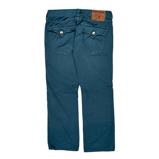 True Religion Jeans - 34W 30L Blue Cotton