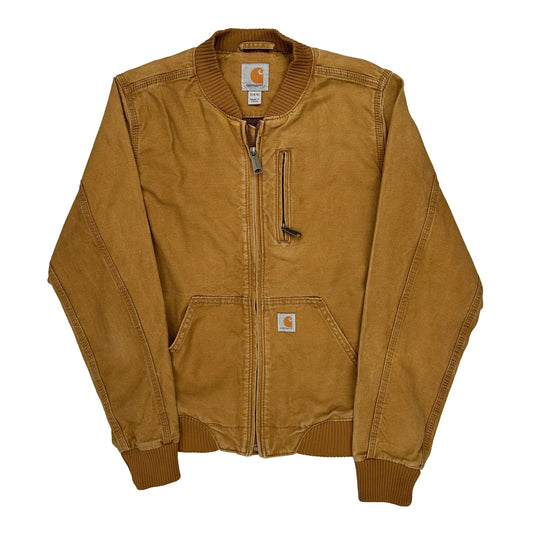 Age 4-6 Carhartt Bomber Jacket - Small Brown Cotton