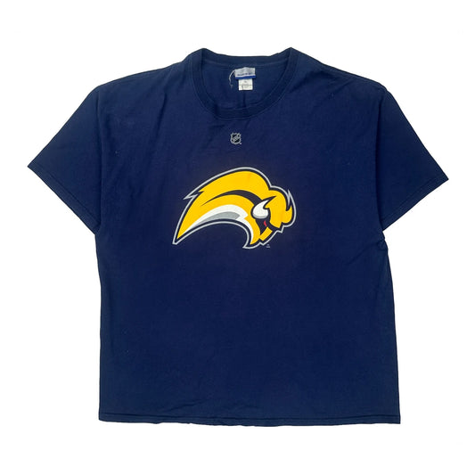 Buffalo Sabres Reebok Nhl T-Shirt - XL Navy Cotton
