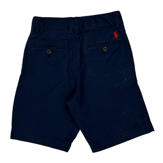 Age 8 Polo By Ralph Lauren Chino Shorts - Small Navy Cotton