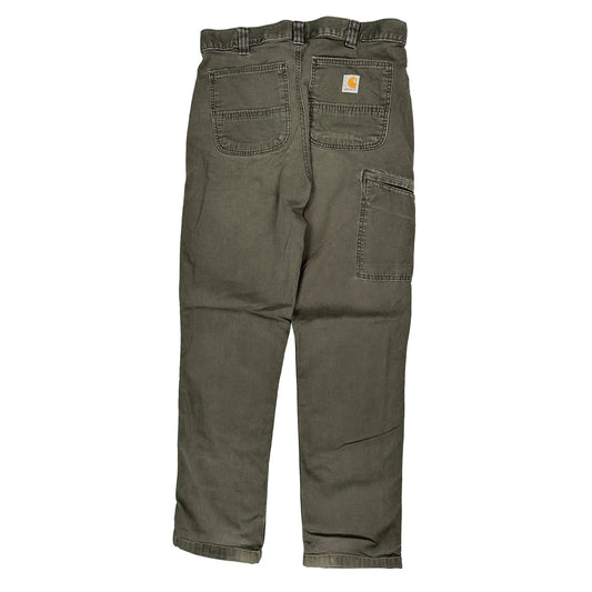 Carhartt Carpenter Trousers - 32W 34L Grey Cotton