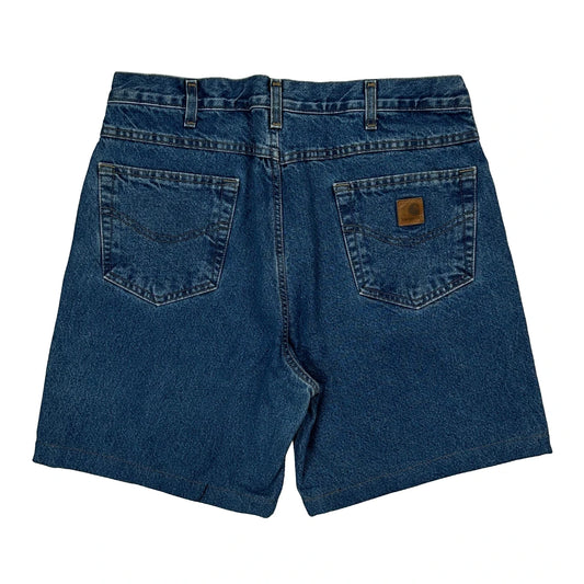 Carhartt Denim Shorts - 36W 9L Blue Cotton