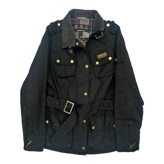 Barbour Wax Jacket - Small Black Cotton