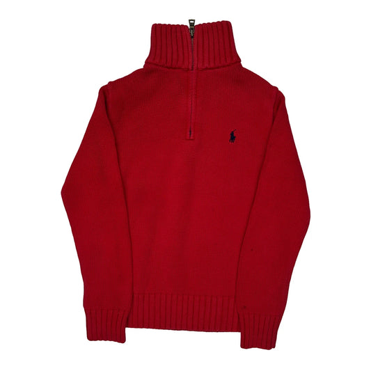 Age 6-7 Polo By Ralph Lauren Jumper - Small Red Cotton