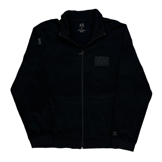 Armani Exchange Track Jacket - XL Black Cotton