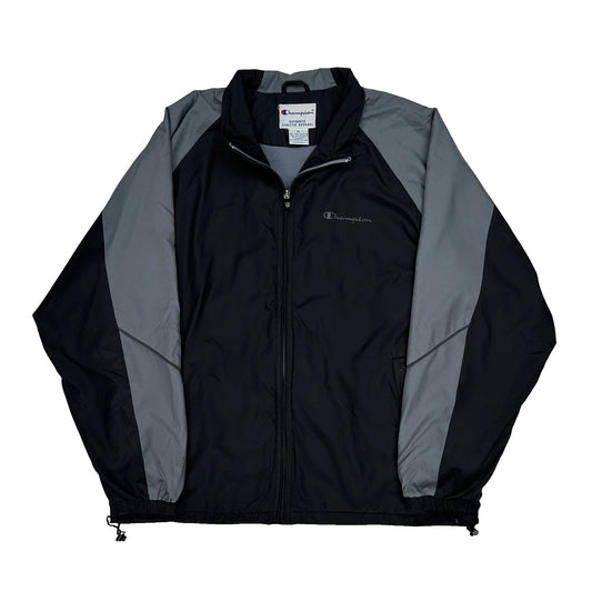 Champion Windbreaker - XL Black Polyester