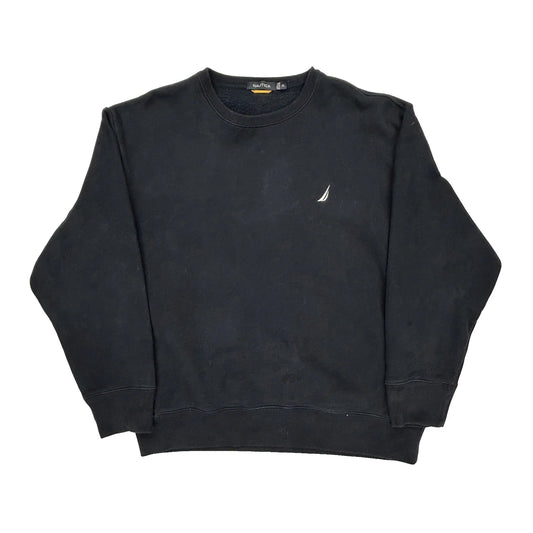 Nautica Sweatshirt - XL Black Cotton