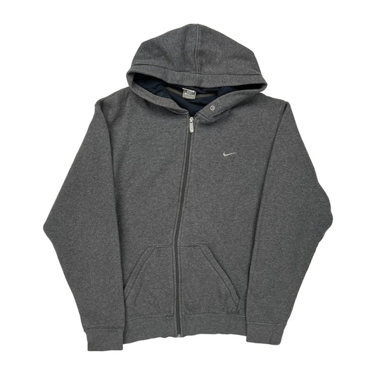 Nike Hoodie - Medium Grey Cotton