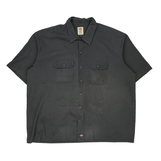Dickies Short Sleeve Shirt - 3XL Black Polyester