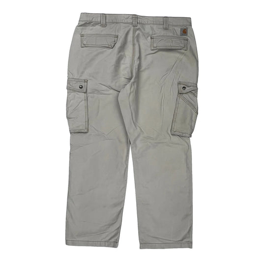 Carhartt Cargo Trousers - 38W 29L Beige Cotton