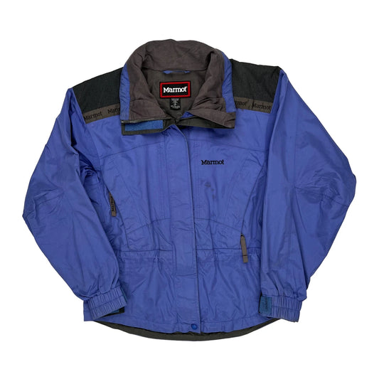 Marmot Jacket - Small Blue Polyester