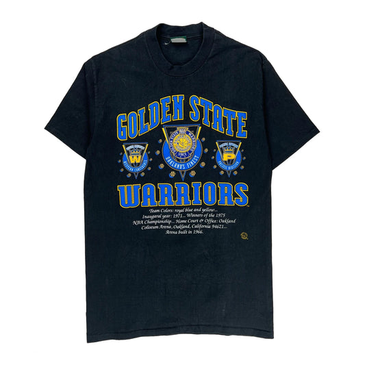 Golden State Warriors Home Team Nba T-Shirt - XL Black Cotton