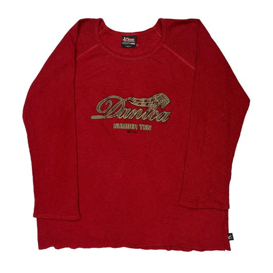 Chase Authentics Nascar Long Sleeve T-Shirt - XL Red Cotton