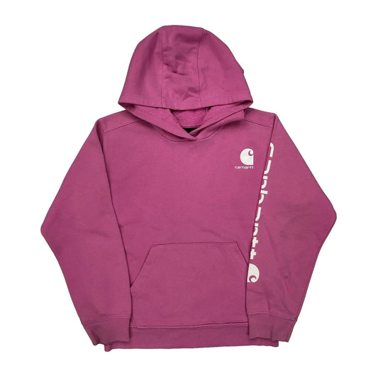 Age 8 Carhartt Hoodie - Small Pink Cotton