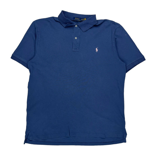 Polo By Ralph Lauren Polo Shirt - XL Blue Cotton