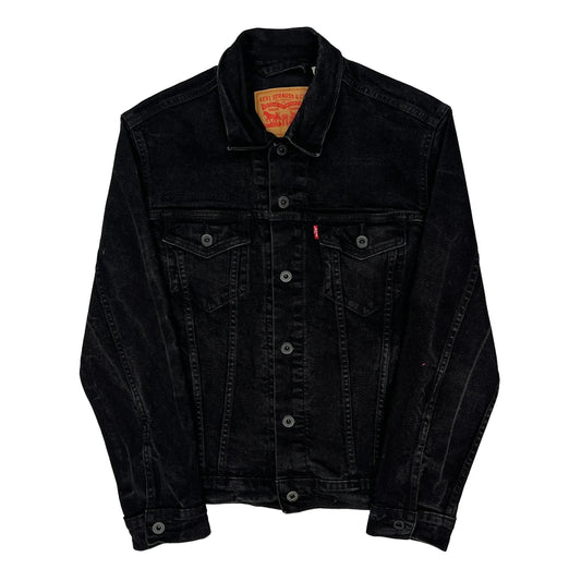 Levis Denim Jacket - Small Black Denim