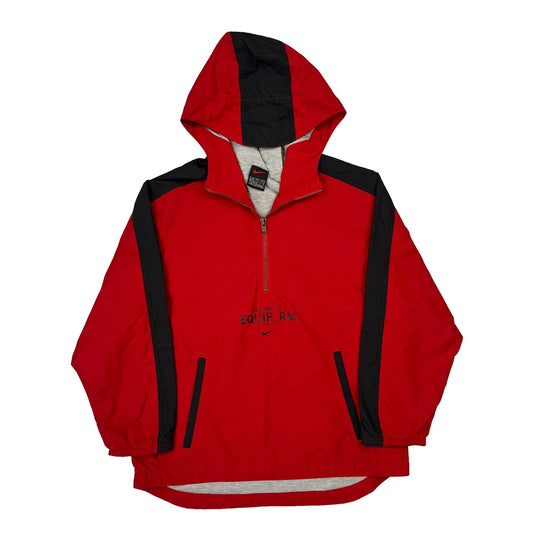 Equip. Rm Nike Windbreaker - Medium Red Polyester