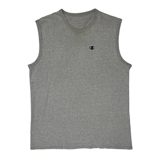 Champion Vest - Large Grey Cotton