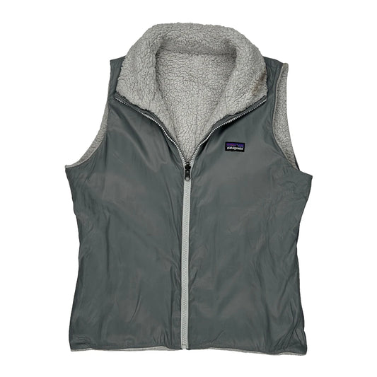 Patagonia Reversible Vest - Medium Gray Polyester