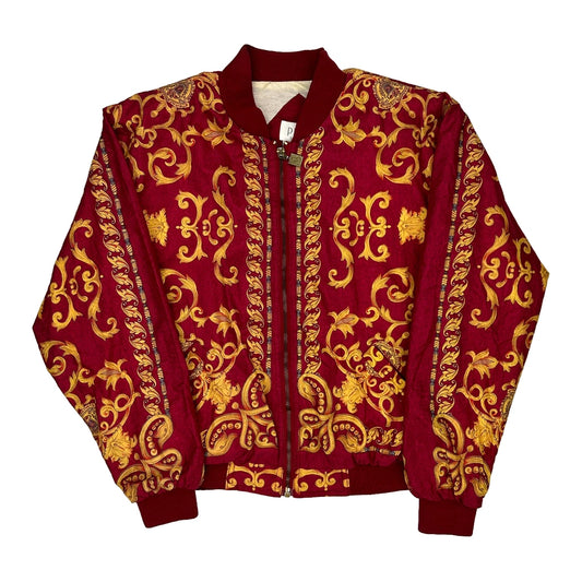 1980'S Petite Shell Jacket - Small Red Nylon