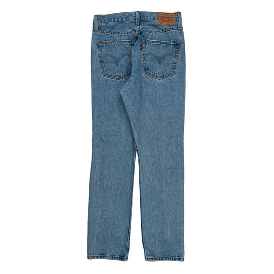 501 Levis Jeans - 29W UK 10 Light Wash Cotton