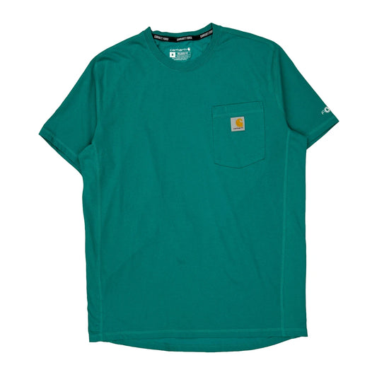 Carhartt T-Shirt - Medium Green Cotton