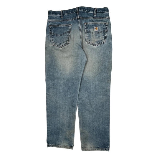 Carhartt Jeans - 36W 32L Blue Cotton