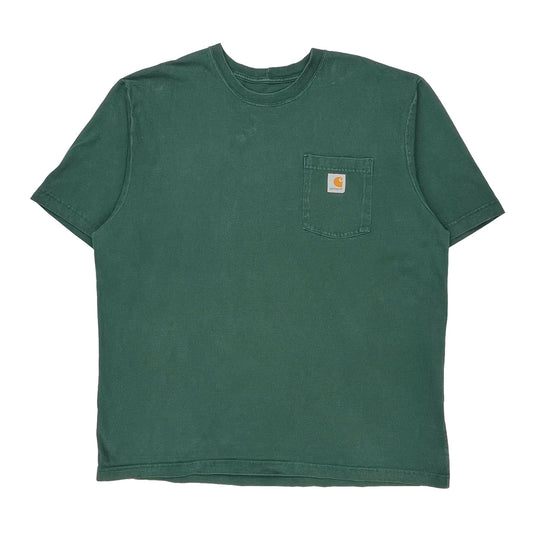 Original Fit Carhartt T-Shirt - XL Green Cotton