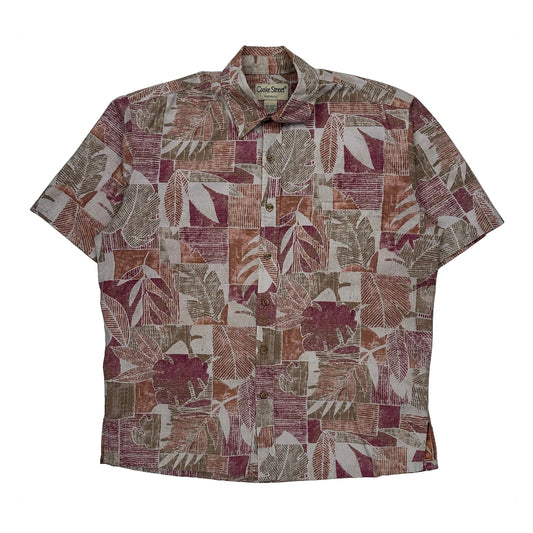 Cooke Street Hawaiian Shirt - Medium Multicoloured Cotton