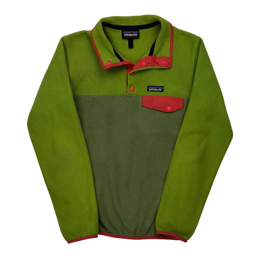 Snap-T Patagonia Synchilla Fleece - XS Green Polyester