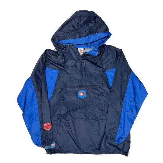 Mickey Mouse Disney Graphic Windbreaker - Medium Blue Nylon