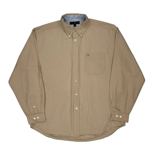 Tommy Hilfiger Shirt - XL Beige Cotton