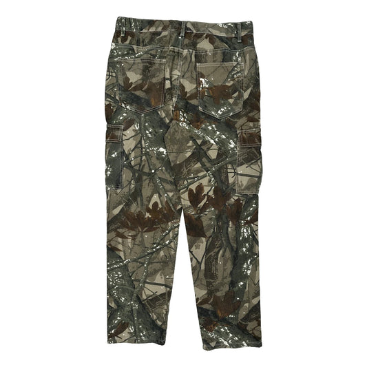 Unbranded Camo Cargo Trousers - 34W 30L Camo Cotton