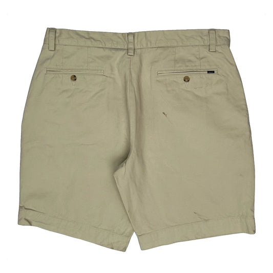 Polo By Ralph Lauren Chino Shorts - 34W 7L Beige Cotton
