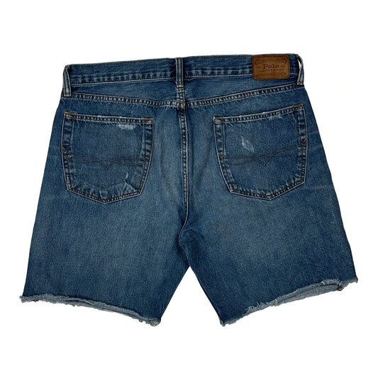 Polo By Ralph Lauren Denim Shorts - 36W 8L Blue Denim