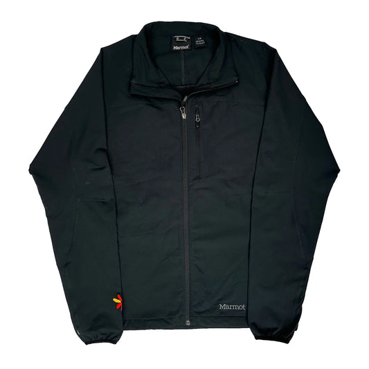 Marmot Shell Jacket - Large Black Nylon
