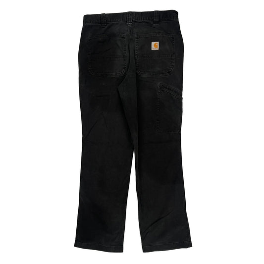 Carhartt Cargo Carpenter Trousers - 32W 31L Black Cotton