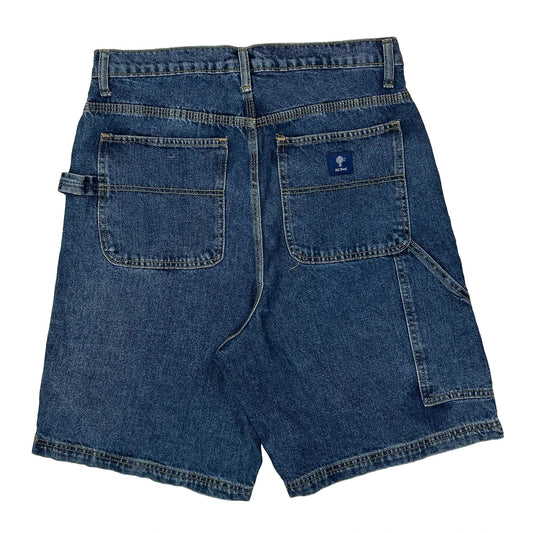 Rk Brand Denim Shorts - 32W 10L Blue Cotton