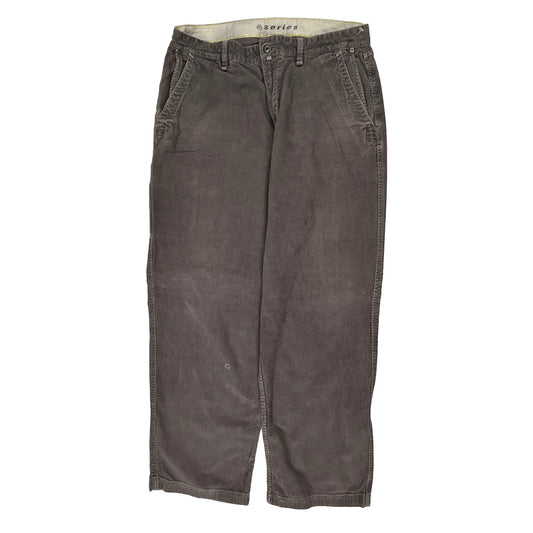 The North Face Cord Cargo Trousers - 36W 29L Brown Cotton