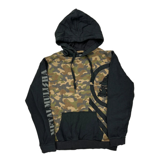 Metal Mulisha Camo Hoodie - Small Black Cotton
