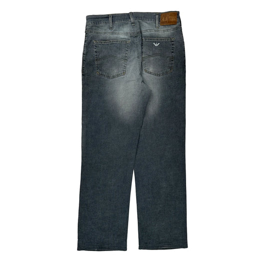 Armani Jeans Jeans - 32W 30L Grey Cotton