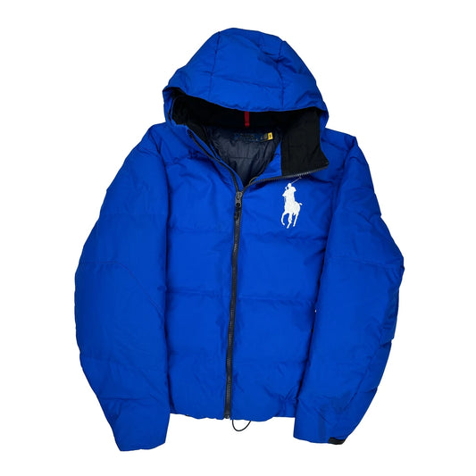 Polo By Ralph Lauren Puffer - Large Blue Polyester