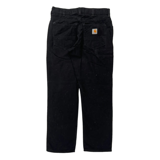 Carhartt Carpenter Trousers - 32W 30L Black Cotton