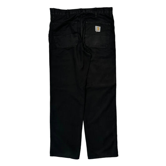 Carhartt Trousers - 34W 33L Black Cotton