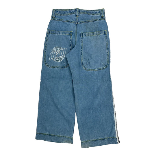 Alab Wide Leg Jeans - 31W 28L Blue Denim