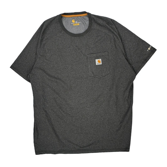 Carhartt T-Shirt - 2XL Grey Polyester