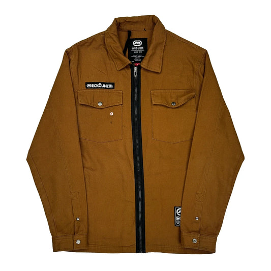 Ecko Unltd Jacket - Medium Brown Cotton